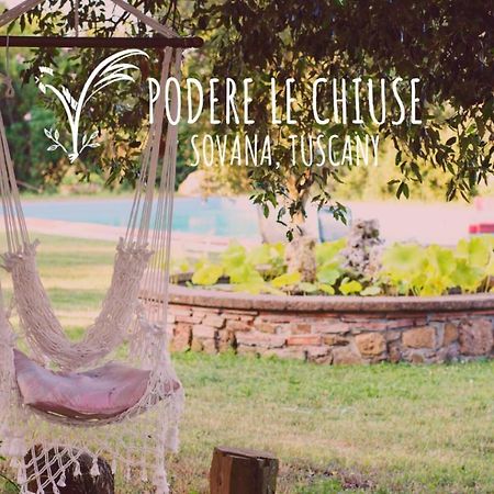 Podere Le Chiuse Sovana Ngoại thất bức ảnh