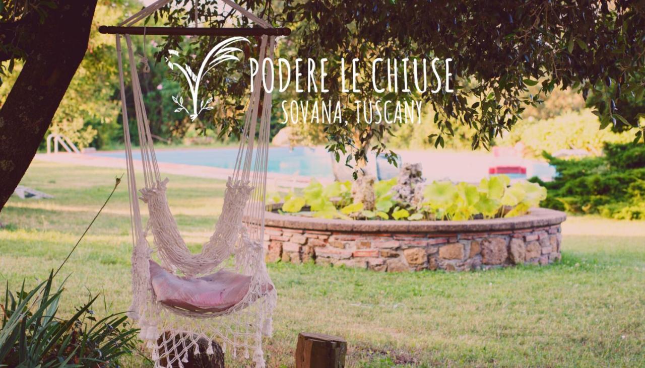 Podere Le Chiuse Sovana Ngoại thất bức ảnh